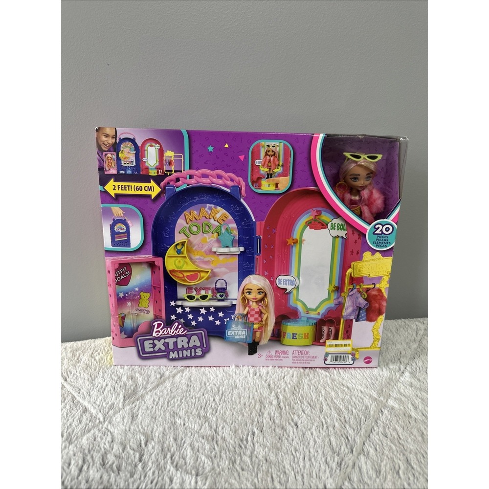 Barbie Extra Minis‎ Playset Boutique with Clothes and Accessories